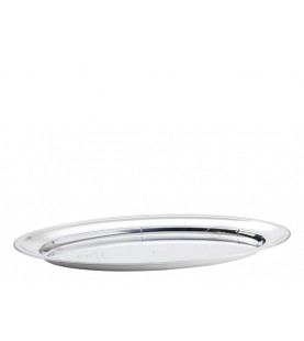 VASSOIO OVALE SILVER 44X29