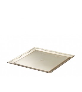 VASSOIO QUADRATO BIANCO 24X24